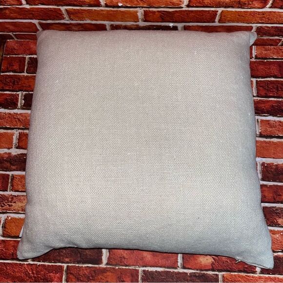 Adam & Viktoria Luxury Linen & Velvet Retro Pillows (2) Org/Brn/Gld EUC Decor - Picture 9 of 14